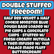 Load image into Gallery viewer, Double Stuffed Freedom Glam Cookie