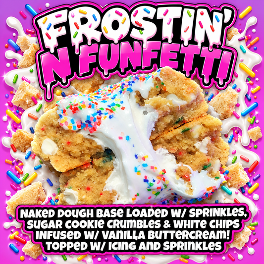 Frostinβ N Funfetti Glam Cookie