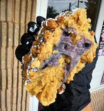 Load image into Gallery viewer, Lemon Blueberry Poppy Crumb Glam Cookie