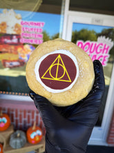 Load image into Gallery viewer, Deathly Hallows Sugar Cookie Glam Cookie