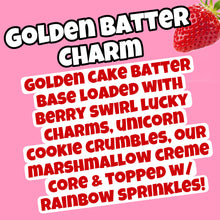 Load image into Gallery viewer, Golden Batter Charm Glam Cookie