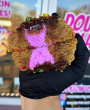 Load image into Gallery viewer, Raspberry Italian Rainbow Cookie Glam Cookie