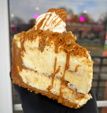 Load image into Gallery viewer, Biscoff Cookie Butter Cheesecake Slice