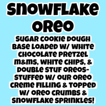 Load image into Gallery viewer, Snowflake Oreo Glam Cookie