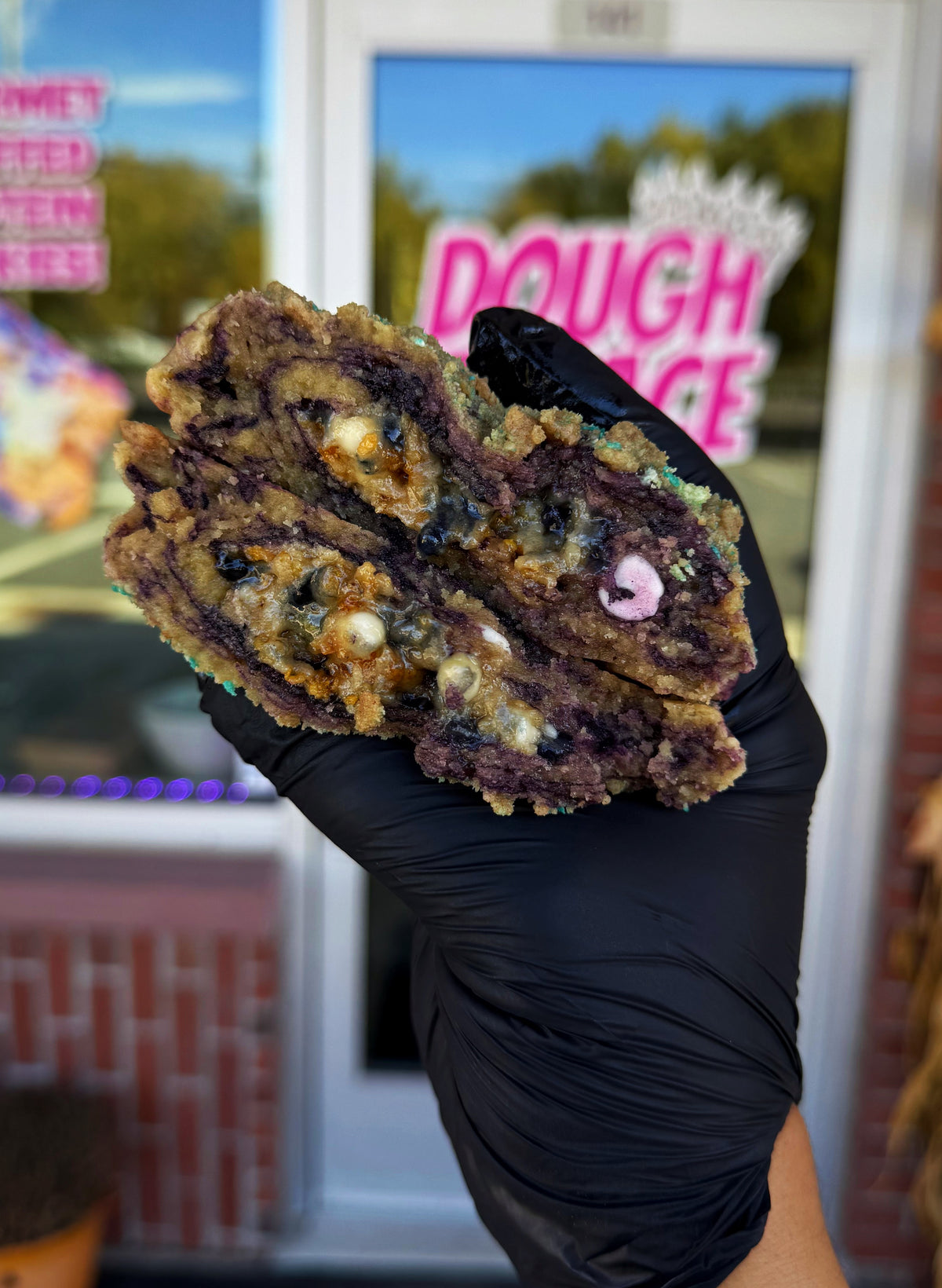 Ube Undertaker Glam Cookie