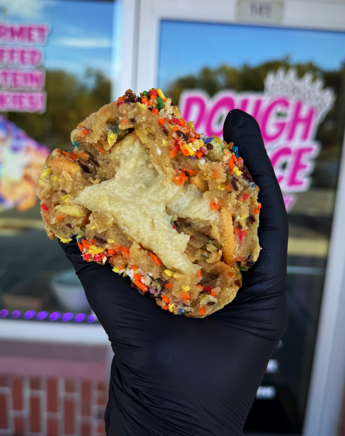 Golden Ghoul Glam Cookie