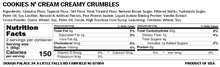 Load image into Gallery viewer, Cookies n’ Cream Creamy Crumbles (Vegan Friendly)