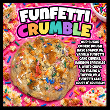 Load image into Gallery viewer, Funfetti Crumble Glam Cookie