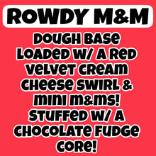 Load image into Gallery viewer, Rowdy M&M Glam Cookie