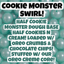 Load image into Gallery viewer, Cookie Monster Swirl Glam Cookie