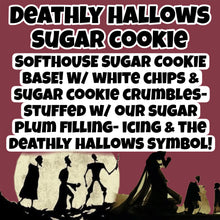 Load image into Gallery viewer, Deathly Hallows Sugar Cookie Glam Cookie