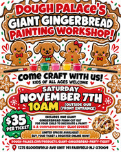 Load image into Gallery viewer, Giant Gingerbread Party Ticket