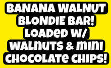 Load image into Gallery viewer, Banana Walnut Blondie Bar