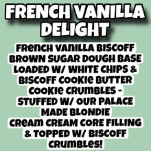 Load image into Gallery viewer, French Vanilla Delight Glam Cookie