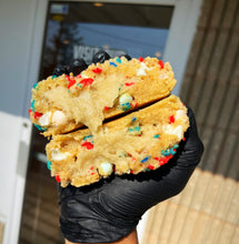 Load image into Gallery viewer, Red, White & Krispies Glam Cookie