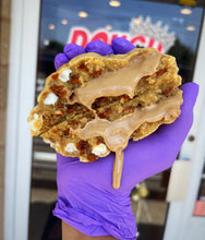 Load image into Gallery viewer, Churro Kit Kat Glam Cookie