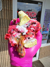 Load image into Gallery viewer, Pink Party Peepin’ Glam Cookie🐰