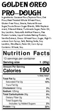 Load image into Gallery viewer, Golden Oreo Pro-Dough 38oz (Vegan Friendly)