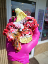 Load image into Gallery viewer, Pink Party Peepin’ Glam Cookie🐰