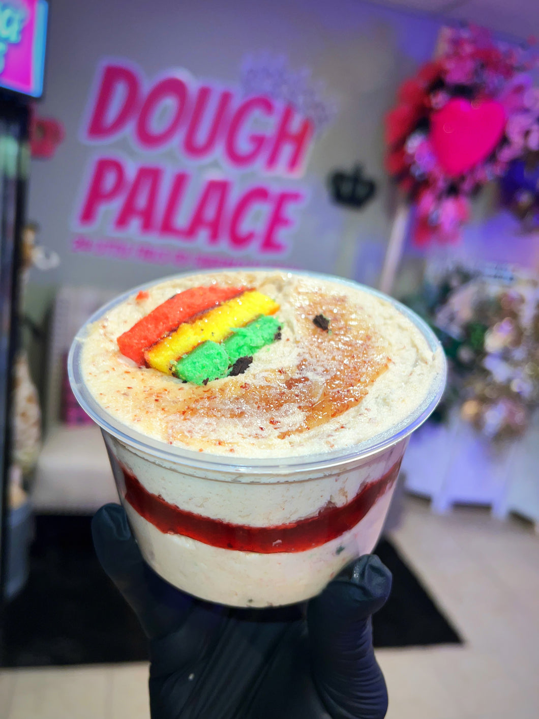 Marzipan Rainbow Cookie Pro-Dough MEGA