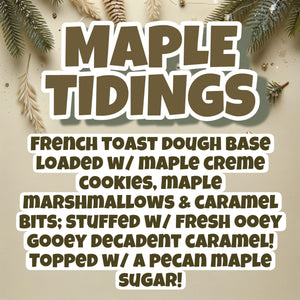 Maple Tidings Glam Cookie