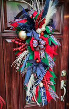 Load image into Gallery viewer, Christmas Elegance Door Swag
