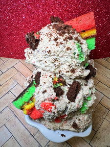 Rainbow Cookie Brownie Pro-Dough