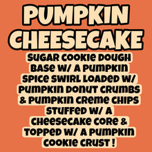 Load image into Gallery viewer, Pumpkin Cheesecake Glam Cookie
