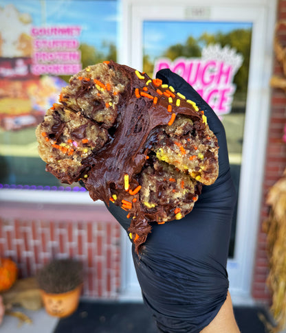 Fall Fudge Slide Glam Cookies