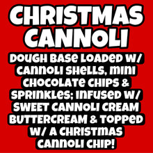 Load image into Gallery viewer, Christmas Cannoli Glam Cookie
