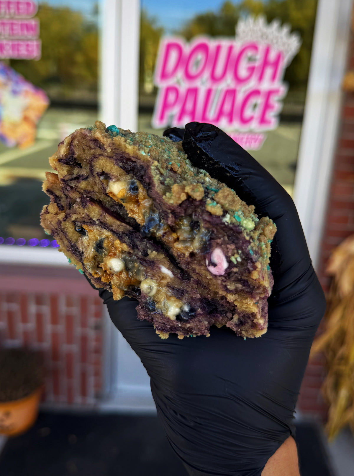 Ube Undertaker Glam Cookie