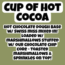 Load image into Gallery viewer, Cup Of Hot Cocoa Glam Cookie
