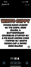 Load image into Gallery viewer, White Cuppy Glam Cookie
