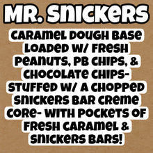 Load image into Gallery viewer, Mr. Snickers Glam Cookie
