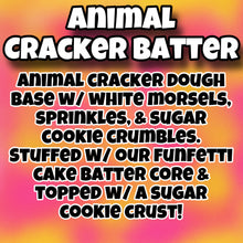 Load image into Gallery viewer, Animal Cracker Batter Glam Cookie
