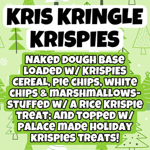 Kris Kringle Krispies Glam Cookie