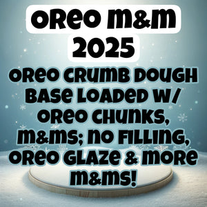 Oreo M&M 2025 Glam Cookie