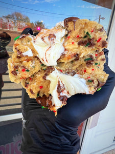 Christmas Cannoli Glam Cookie