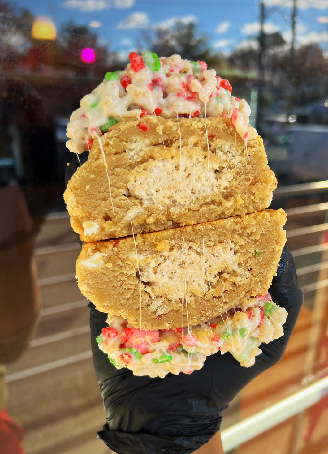 Kris Kringle Krispies Glam Cookie