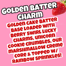 Load image into Gallery viewer, Golden Batter Charm Glam Cookie
