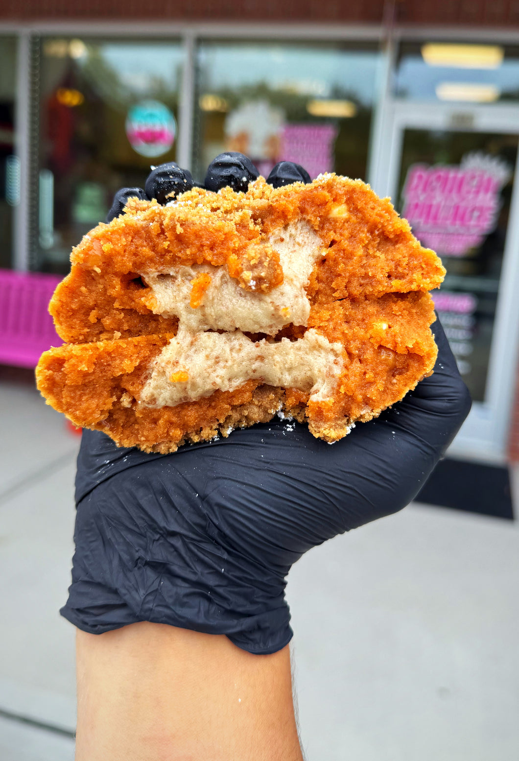 Pumpkin Crumb Cake Glam Cookie