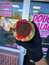 Load image into Gallery viewer, Dark Heart Chippy Cookie Glam Cookie
