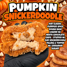 Load image into Gallery viewer, Pumpkin Snickerdoodle Glam Cookie
