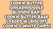 Load image into Gallery viewer, Cookie Butter Snickerdoodle Blondie Bar
