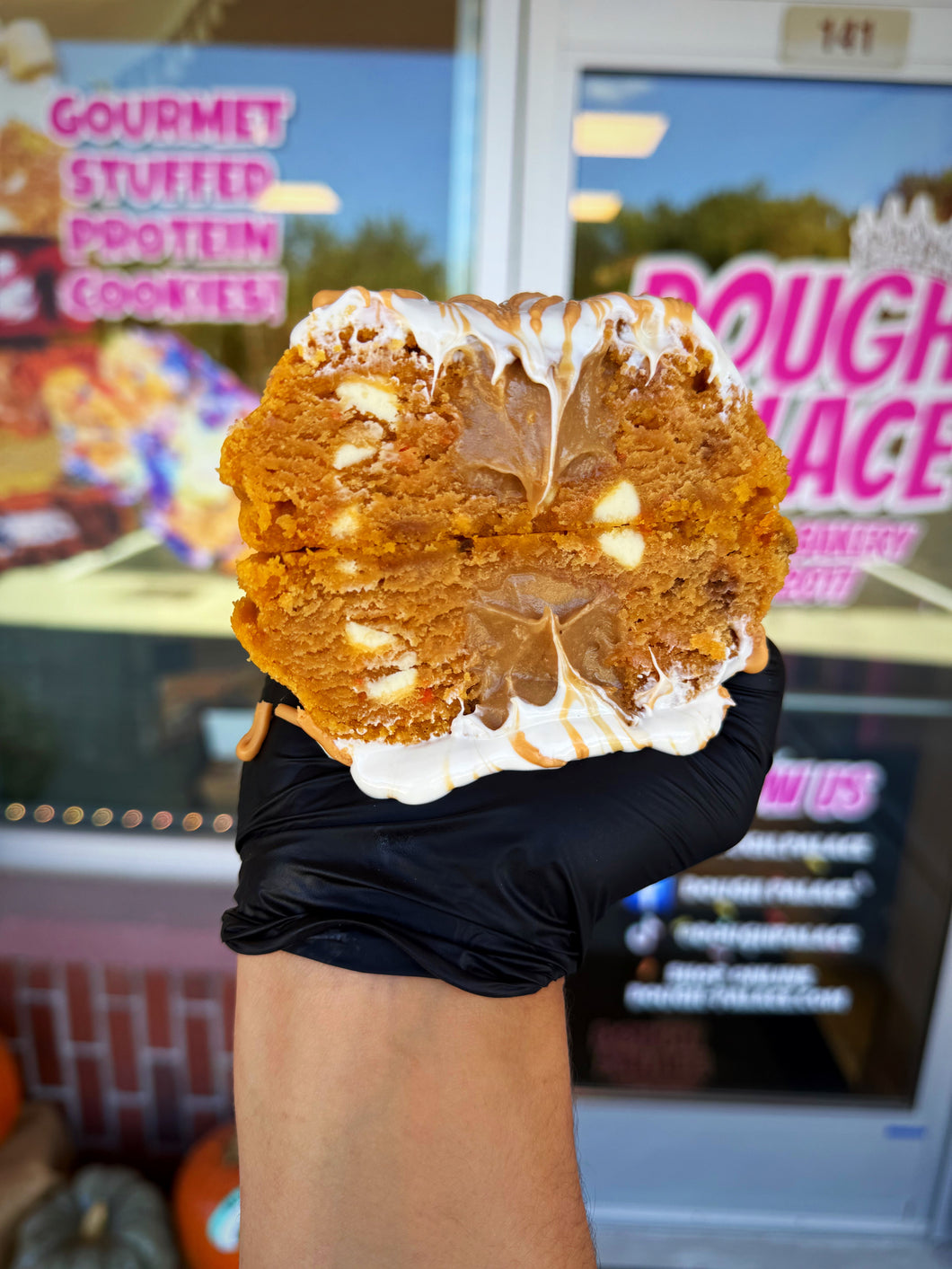 Pumpkin Latte Glam Cookie
