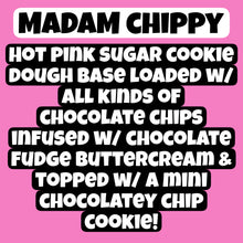 Load image into Gallery viewer, Madam Chippy Glam Cookie
