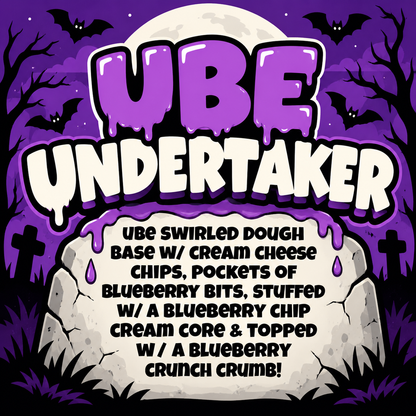 Ube Undertaker Glam Cookie