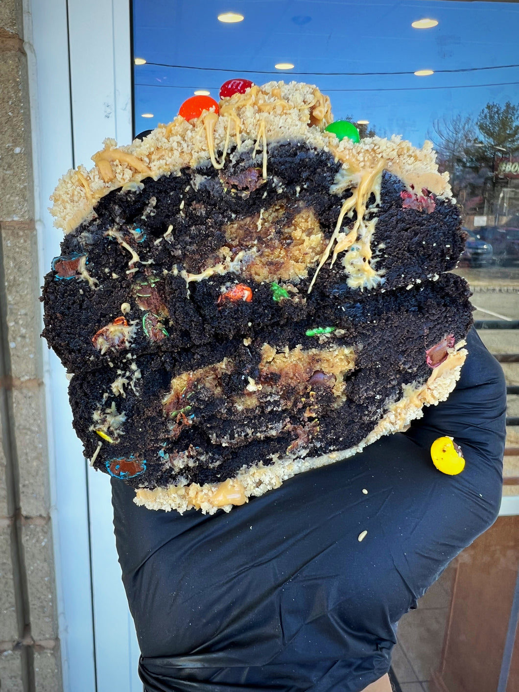 Blackout PB Crumble Glam Cookie