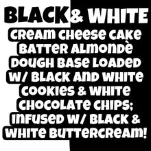 Load image into Gallery viewer, Black &amp; White Glam Cookie
