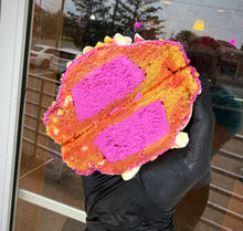 Load image into Gallery viewer, Raspberry Riddler Glam Cookie
